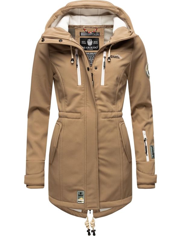 MARIKOO MARIKOO Функционално палто 'Zimtzicke'  светлокафяво