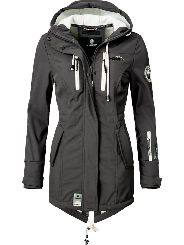 MARIKOO MARIKOO Функционално палто 'Zimtzicke'  тъмносиво