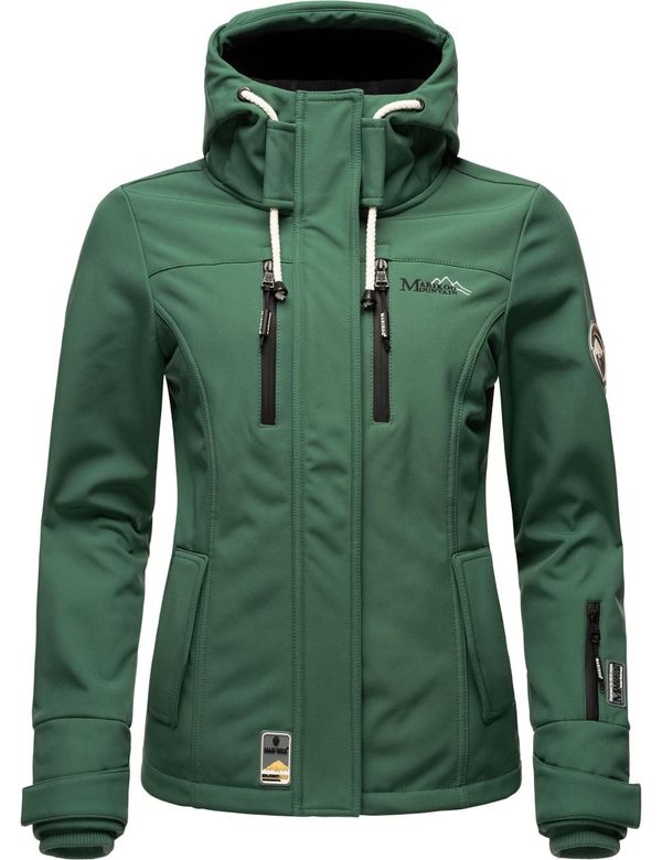 MARIKOO MARIKOO Функционално яке 'Kleinezicke'  смарагдово зелено
