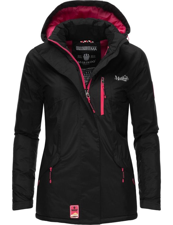 MARIKOO MARIKOO Функционално яке 'Rabeaa'  розово / черно / бяло