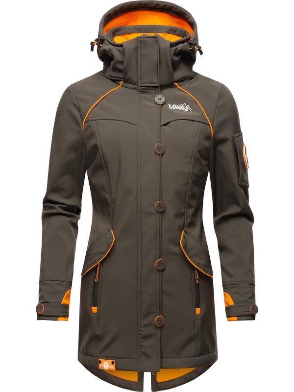 MARIKOO MARIKOO Функционално яке 'Soulinaa'  кафяво / оранжево