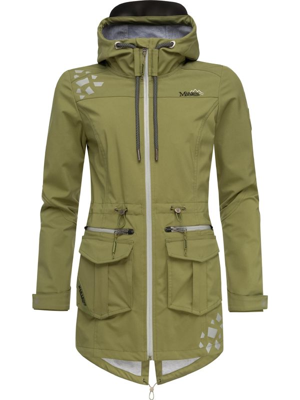 MARIKOO MARIKOO Функционално яке 'Ulissaa'  маслина / черно / сребърно / бяло