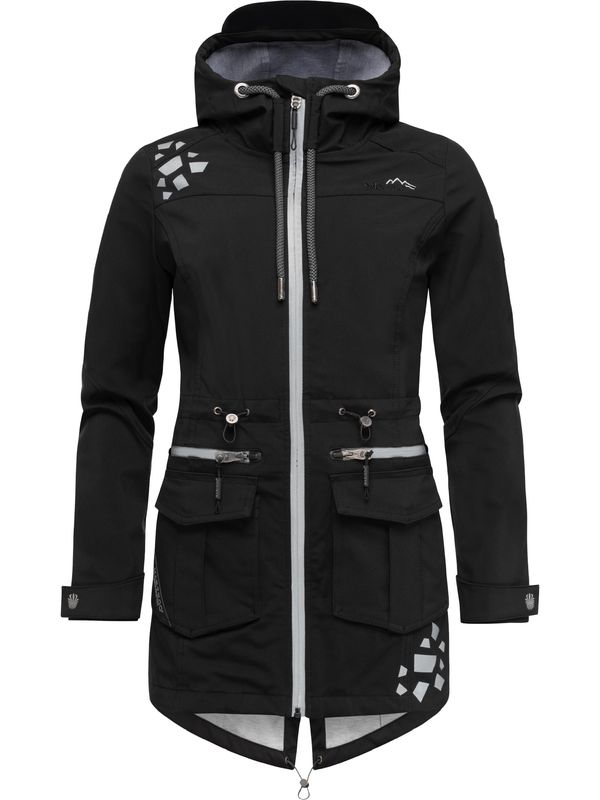 MARIKOO MARIKOO Функционално яке 'Ulissaa'  сребърно сиво / черно