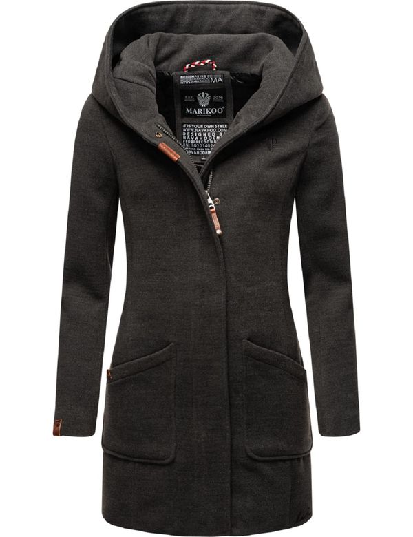 MARIKOO MARIKOO Преходно палто 'Maikoo'  кафяво / черно