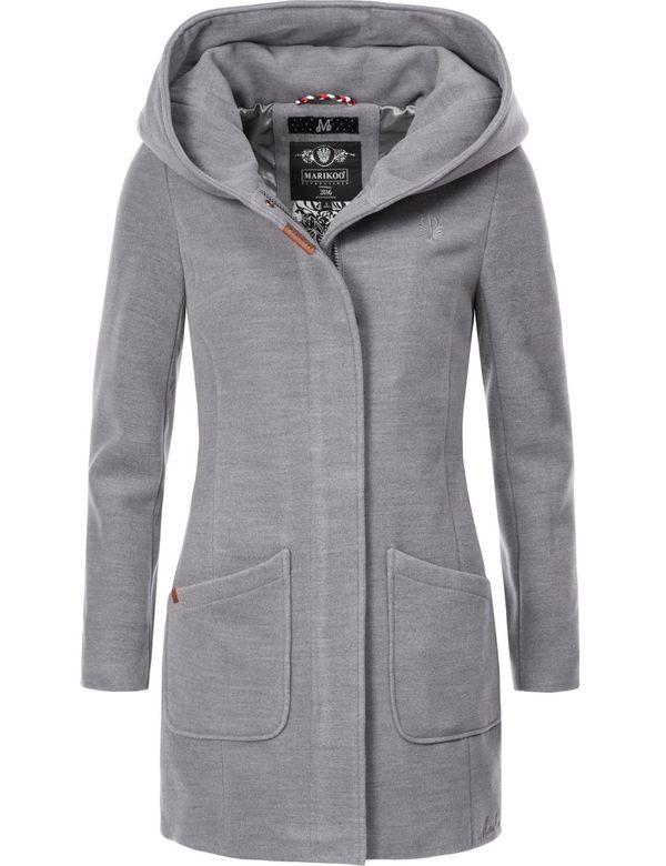 MARIKOO MARIKOO Преходно палто 'Maikoo'  сив меланж