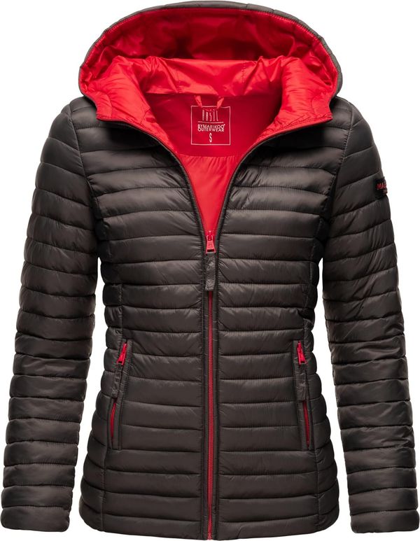 MARIKOO MARIKOO Преходно яке 'Asraa'  антрацитно черно / светлочервено