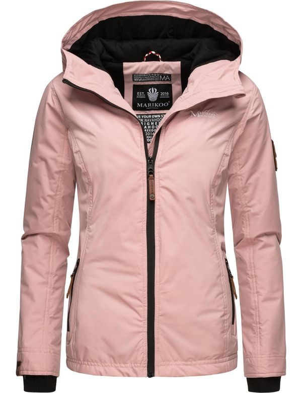 MARIKOO MARIKOO Преходно яке 'Brombeere'  розе / черно
