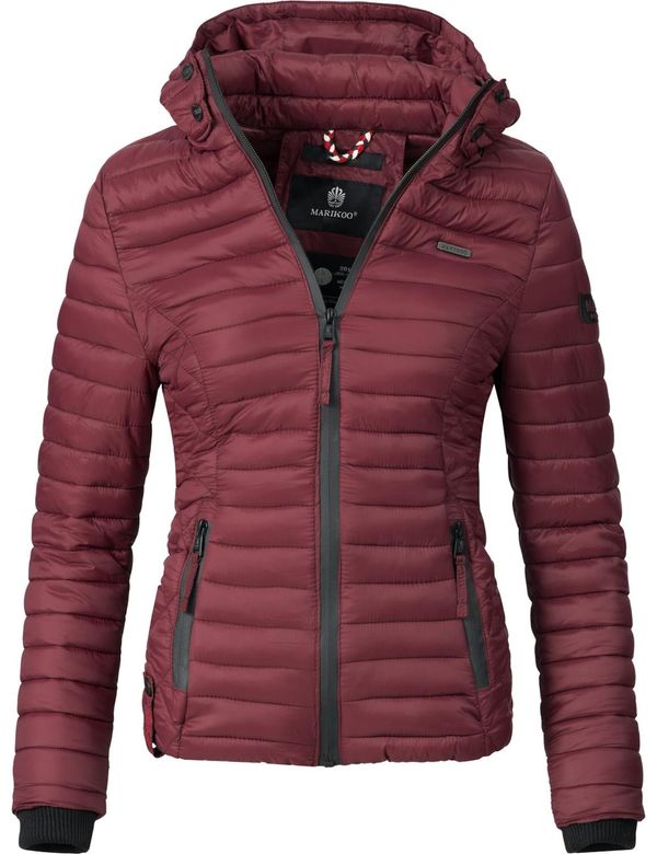 MARIKOO MARIKOO Преходно яке 'Samtpfote'  бургундово червено