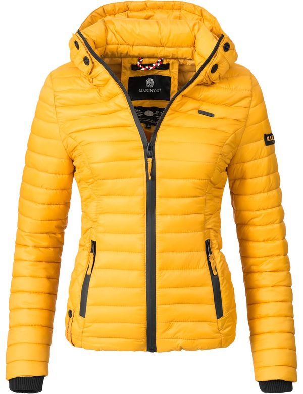 MARIKOO MARIKOO Преходно яке 'Samtpfote'  горчица