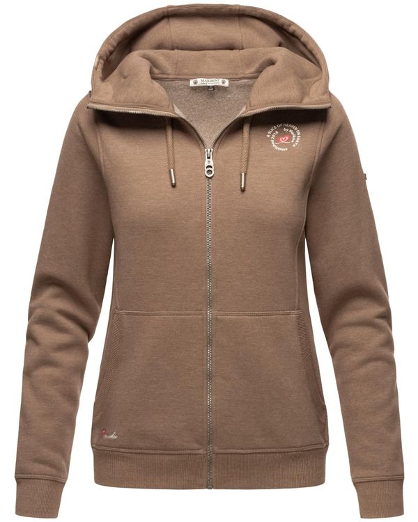 MARIKOO MARIKOO Суичъри с качулка 'Setsunaa'  кафяво / бяло