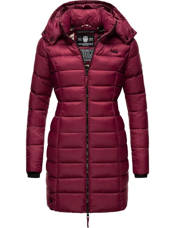 MARIKOO MARIKOO Зимно палто 'Abendsternchen'  рубинено червено