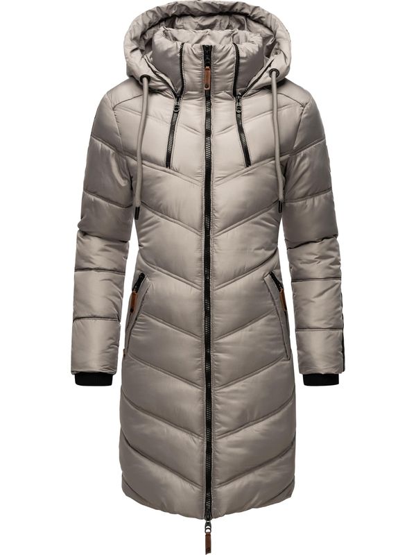 MARIKOO MARIKOO Зимно палто 'Armasa'  сиво / черно