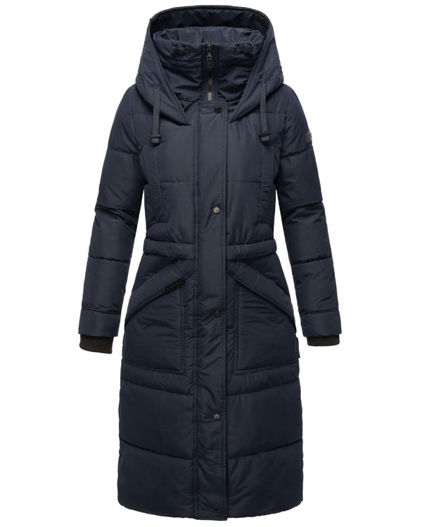 MARIKOO MARIKOO Зимно палто 'Ayumii'  нейви синьо