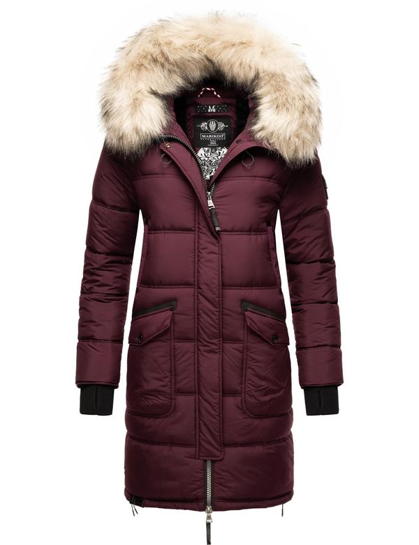 MARIKOO MARIKOO Зимно палто 'Chaskaa'  бордо