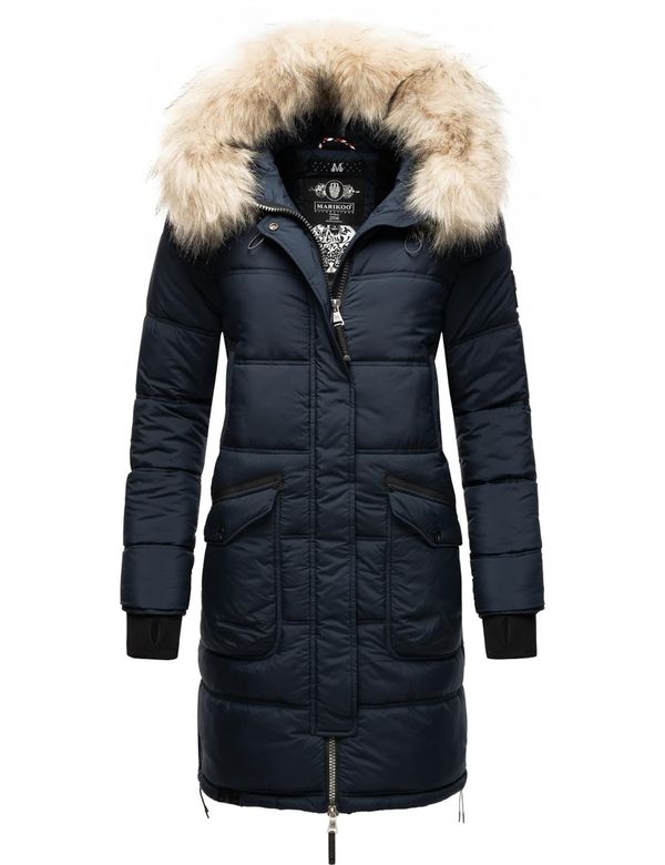 MARIKOO MARIKOO Зимно палто 'Chaskaa'  нейви синьо / черно