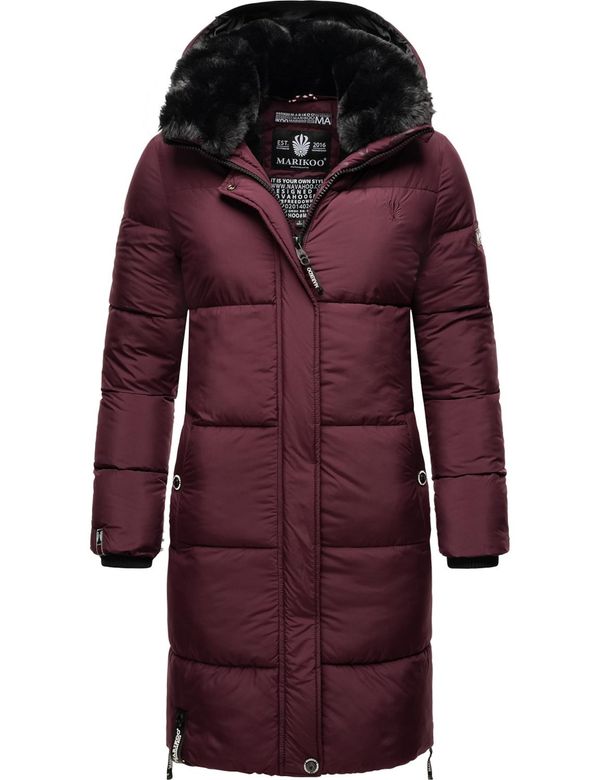 MARIKOO MARIKOO Зимно палто  черешово червено