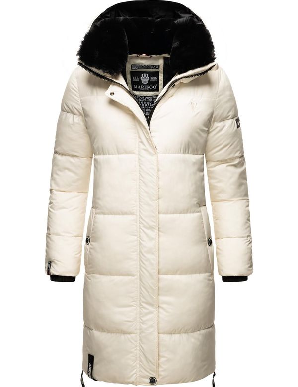 MARIKOO MARIKOO Зимно палто  черно / бяло
