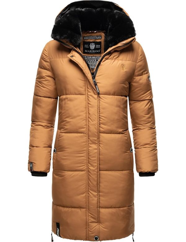 MARIKOO MARIKOO Зимно палто  коняк / черно