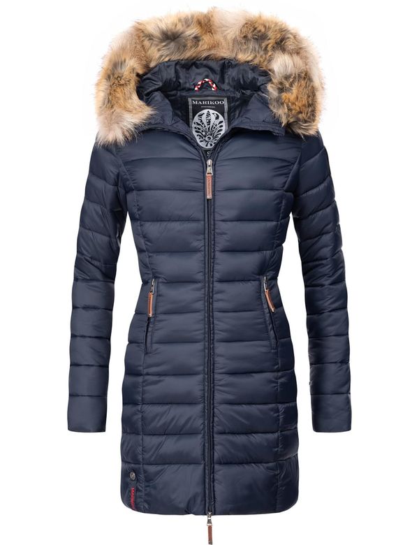 MARIKOO MARIKOO Зимно палто 'Rose'  тъмносиньо