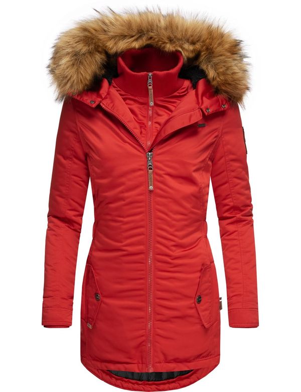 MARIKOO MARIKOO Зимно палто 'Sanakoo'  червено