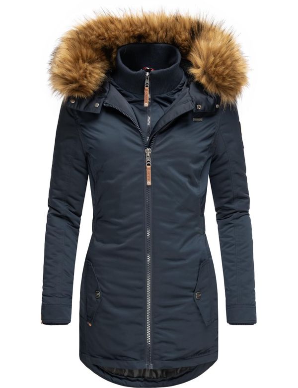 MARIKOO MARIKOO Зимно палто 'Sanakoo'  нощно синьо