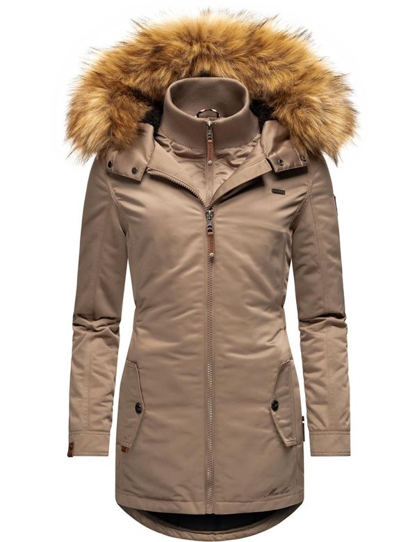 MARIKOO MARIKOO Зимно палто 'Sanakoo'  светлокафяво