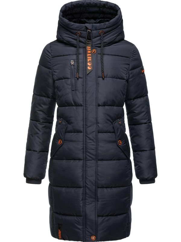 MARIKOO MARIKOO Зимно палто 'Yuikoo'  нейви синьо / оранжево