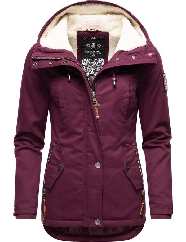 MARIKOO MARIKOO Зимно яке 'Bikoo'  винено червено