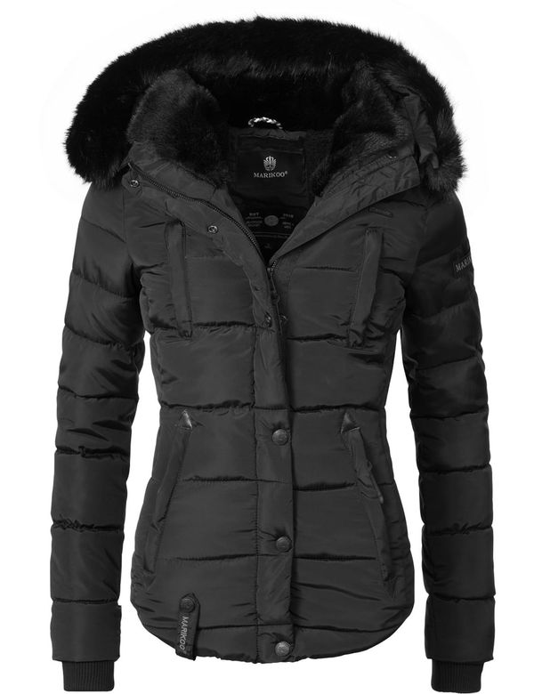 MARIKOO MARIKOO Зимно яке 'Lotusblüte'  черно