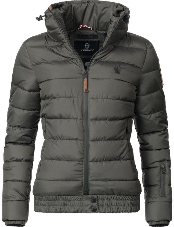 MARIKOO MARIKOO Зимно яке 'Poison'  графитено сиво