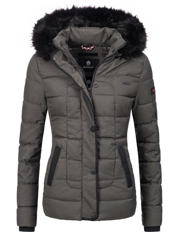 MARIKOO MARIKOO Зимно яке 'Unique'  антрацитно черно / черно