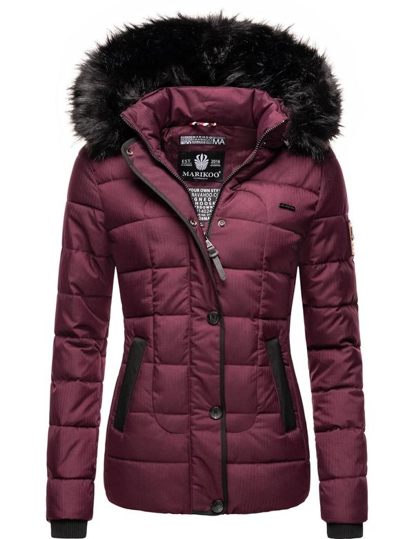 MARIKOO MARIKOO Зимно яке 'Unique'  оранжево / винено червено / черно