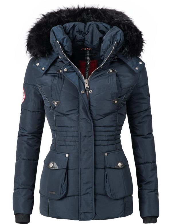 MARIKOO MARIKOO Зимно яке 'Vanilla'  кобалтово синьо / червено / черно / бяло