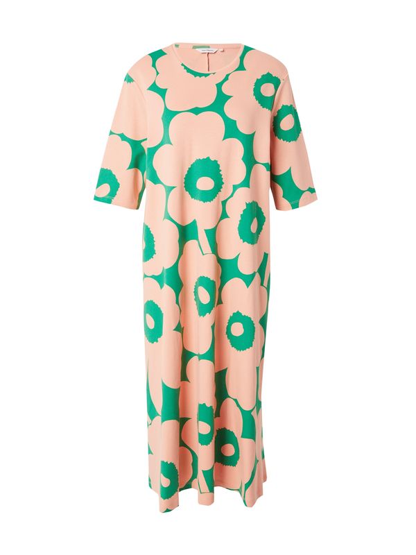 Marimekko Marimekko Лятна рокля  зелено / кайсия