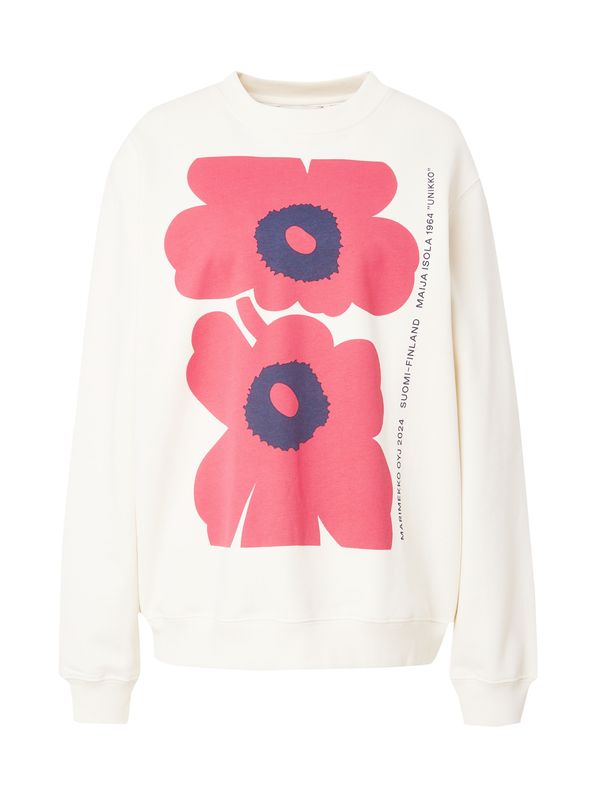 Marimekko Marimekko Суичър  тъмнолилаво / ярко червено / мръсно бяло