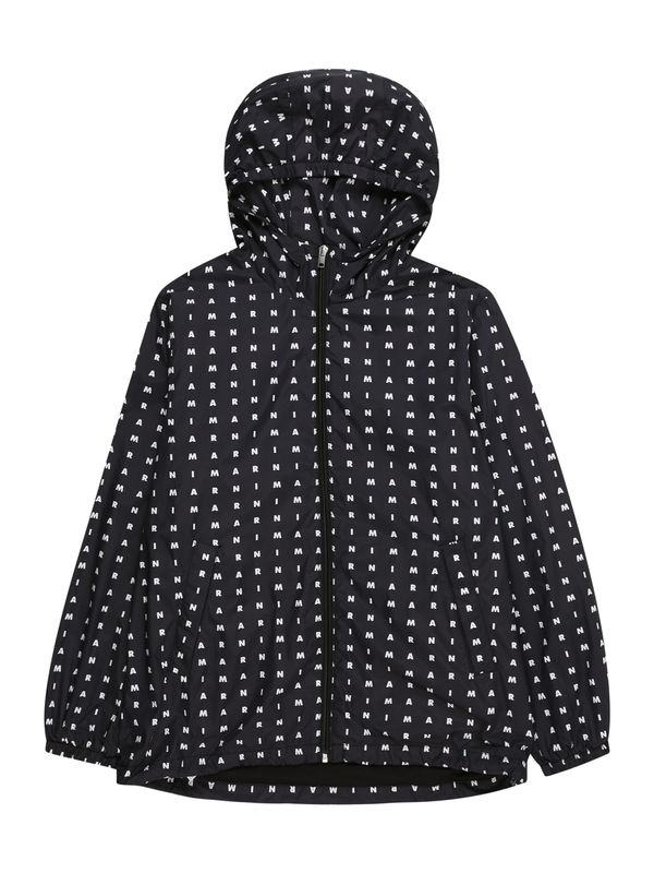 Marni Marni Преходно яке 'MJ29U'  черно / бяло
