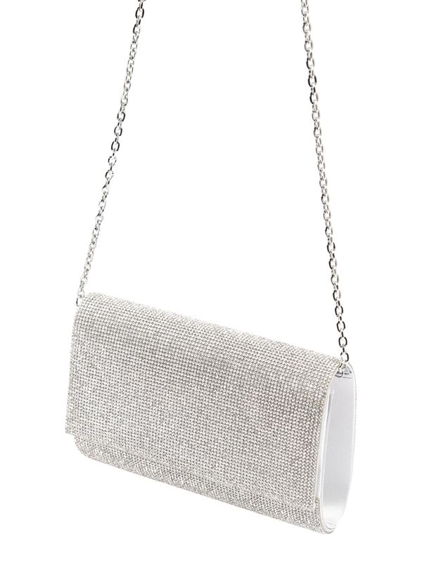 mascara mascara Чанта с презрамки 'DIAMOND FOLD'  сребърно