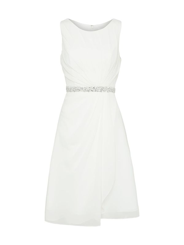 mascara mascara Рокля за коктейл  бяло