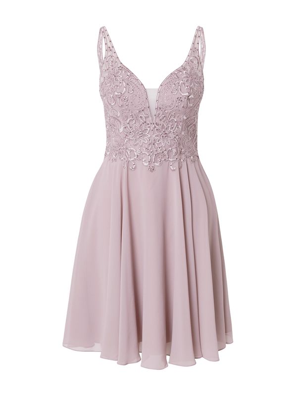 mascara mascara Рокля за коктейл  пастелно розово