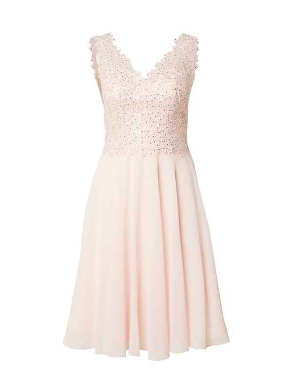 mascara mascara Рокля за коктейл  праскова