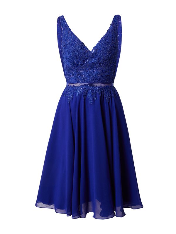 mascara mascara Рокля за коктейл  синя тинтява