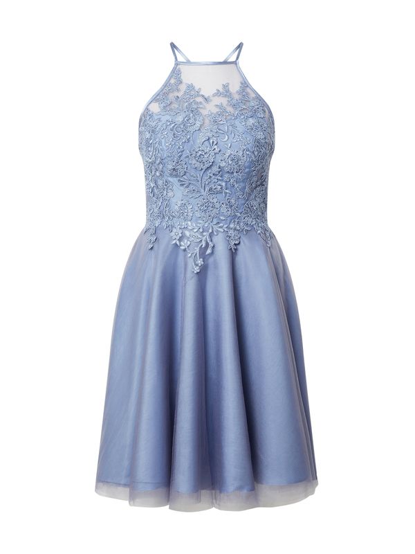 mascara mascara Рокля за коктейл  светлосиньо