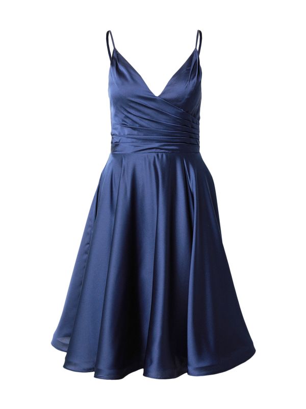 mascara mascara Рокля за коктейл  ултрамарин синьо