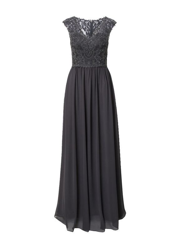 mascara mascara Вечерна рокля  графитено сиво