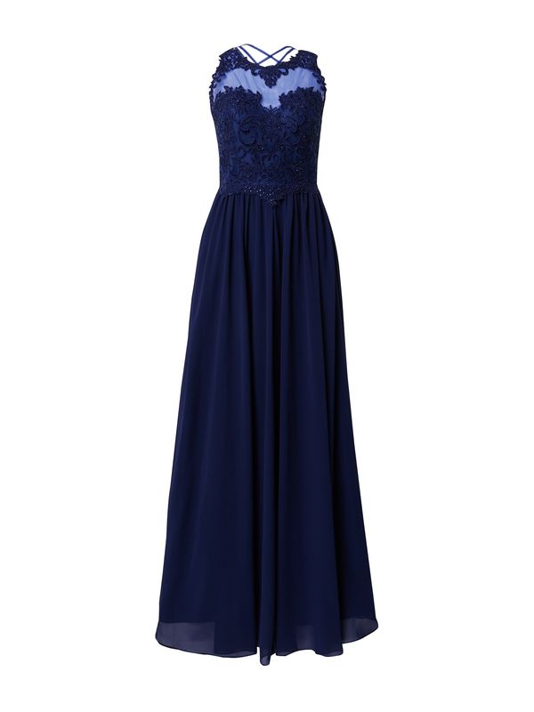 mascara mascara Вечерна рокля  нейви синьо