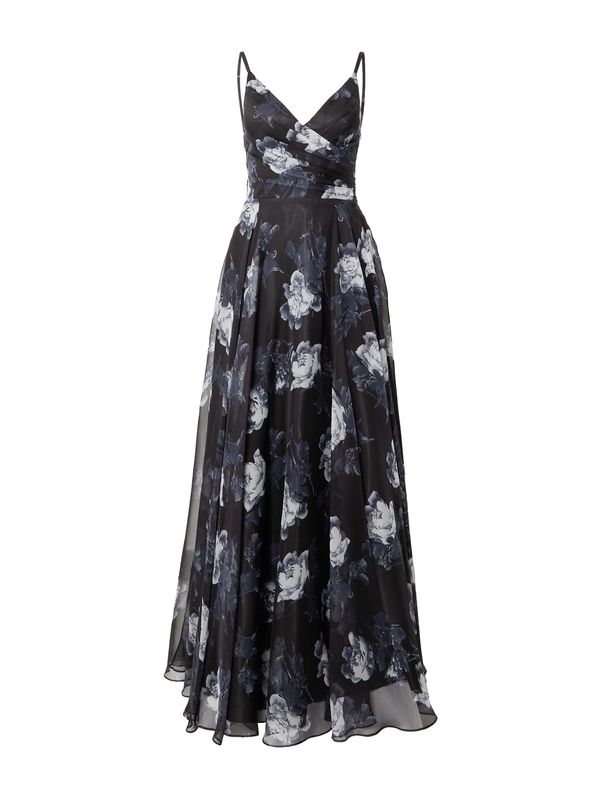 mascara mascara Вечерна рокля  сиво / черно / бяло