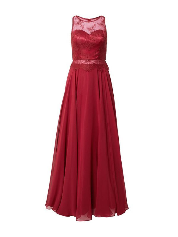 mascara mascara Вечерна рокля  винено червено