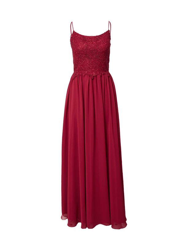 mascara mascara Вечерна рокля  винено червено