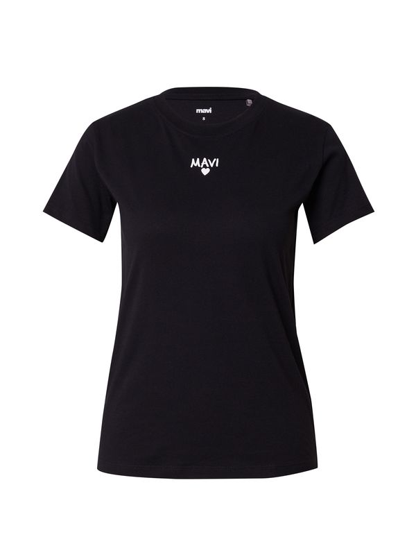 Mavi Mavi Тениска  черно / бяло