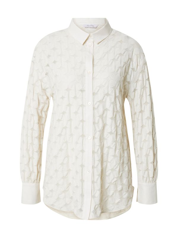 Max Mara Leisure Max Mara Leisure Блуза 'UGOLA'  екрю